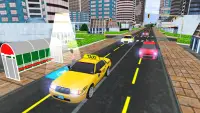 Real taxi cab games 3d Screen Shot 3