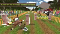 Pferderennen-Meisterschaft 3D u Springen Stunts 18 Screen Shot 12
