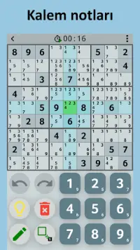 Sudoku - Çevrimdışı bulmacalar Screen Shot 1