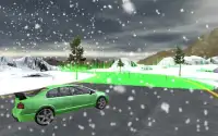 Snow Car Driving 2019 Screen Shot 1