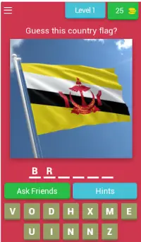 Guess the flag of countries Screen Shot 0