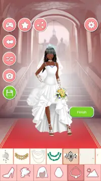 Bruid aankleden spelletjes Screen Shot 15