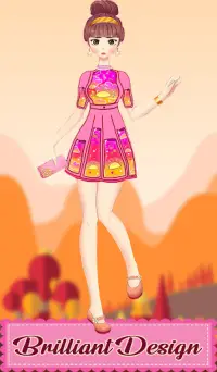 Kawaii Dress Up Anime -Kpop Fashion Game For Girls Screen Shot 7