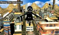 Super Flying Stickman Battlefield Guerrero Héroe Screen Shot 4