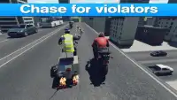 Police Motorbike Simulator Screen Shot 1