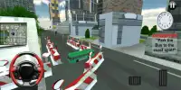 المدينة الفاخرة حافلة وقوف السيارات محاكي 3D Screen Shot 6