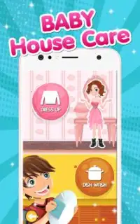 Baby House Care Games Screen Shot 1