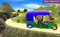Ciudad tuk Tuk Auto Bicitaxi Taxi Conductor 3D Screen Shot 0