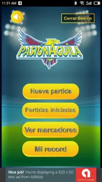 Pasión Águila Screen Shot 1