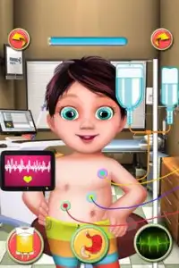 Baby-Injektion Mädchen Spiele Screen Shot 2