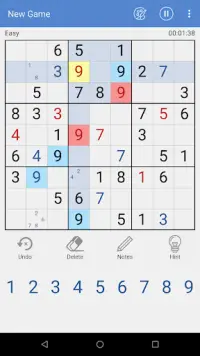 Diariamente Sudoku livre enigma Screen Shot 0
