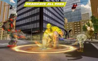 Incredible Monster Superhero Ogre - City Robot War Screen Shot 0