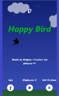 Happy Bird mini Screen Shot 0