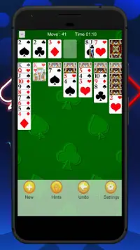 เกมไพ่ Solitaire Classic Pro 247 Plus Screen Shot 5