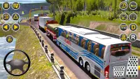 matalinong bus sa pagmamaneho transporter sim 2021 Screen Shot 3