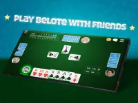 Belote Online - Card Game Screen Shot 5