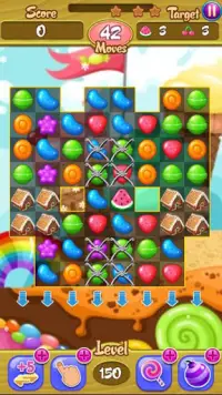 Gummy Crush - Free Game Candy For Christmas Screen Shot 5