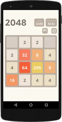 2048 Maths Puzzle Screen Shot 0