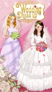 Dream wedding – Makeup & dress up games for girls Screen Shot 0