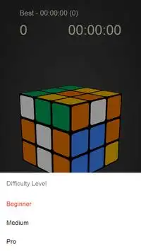 Rubik's Cube 3D Screen Shot 2