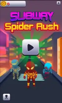 Subway Spider Rush Screen Shot 0