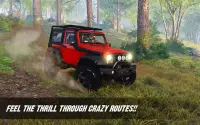 Offroad jeep driving Games Sim Screen Shot 0