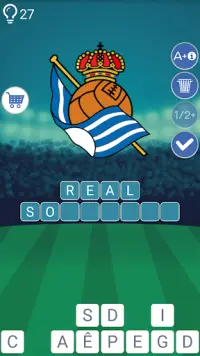 Clubs de Football Logo Quiz Screen Shot 5