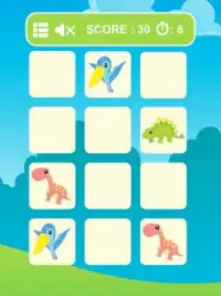 子供のための恐竜のマッチングゲーム Screen Shot 4
