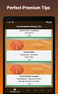 Free Basketball Betting Tips Screen Shot 13