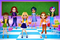 School Dress Up Girls Games Screen Shot 0