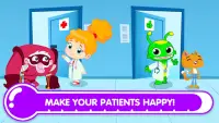 Groovy the Doctor: Zoo Pets Hospital Mini Games Screen Shot 7