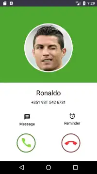 Call from Ronaldo Simulation Screen Shot 6