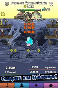 Clicker do Oceano! Screen Shot 1