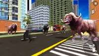 Angry Bull Attack: Tauromachie de tir Screen Shot 1