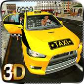 City Taxi Driver: Yellow Cab Crazy Car Driving