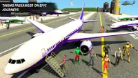 Superhero Airplane Pilot Sim: Airplane Games Screen Shot 2