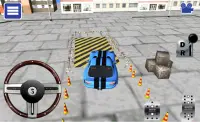 super sportwagen parking 3D Screen Shot 4