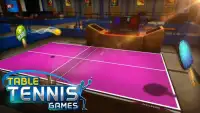 Jogos de mesa de tênis Screen Shot 2