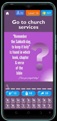 Bible Quiz, Learn The Bible Screen Shot 7