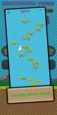 🦙 Happy Llama Jump: Endless Free Platform Game 🦙 Screen Shot 7