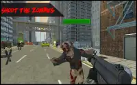 Zombies tirador de combate Screen Shot 2
