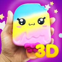3D Squishy zabawki kawaii miękkie gry stresowe 2