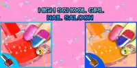 High School Girl-Nail Salon Screen Shot 0