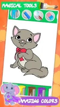 Animal Coloring Games for Kids Screen Shot 0
