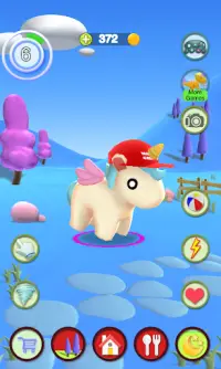 Talking Unicorn Screen Shot 0