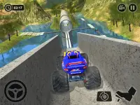 Bergauf Monster Truck Driving Simulator 2018 Screen Shot 8