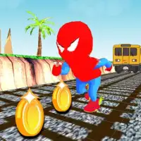Subway Super Spider Run Screen Shot 1