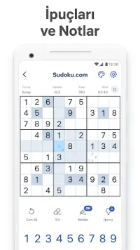 Sudoku.com - sudoku oyunu Screen Shot 6