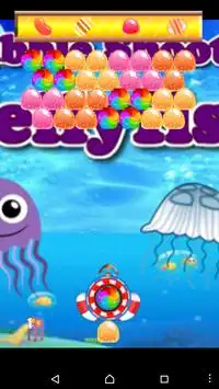 Bubble Shooter Jellyfish Screen Shot 0