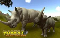 VR animales del bosque aventur Screen Shot 1